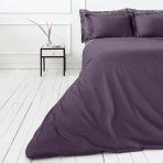 Premium satin påslakanset „Mauve“. Enfärgade sängkläder, 140x200 cm, 200x200 cm, 200x220 cm, 240x220 cm Premium satin påslakanset „Mauve“. Enfärgade sängkläder, 140x200 cm, 200x200 cm, 200x220 cm, 240x220 cm