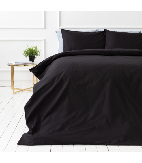 Premium satin påslakanset „Midnight“. Satin påslakan