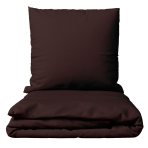 Premium satin påslakanset „Chesnut glow“. Enfärgade sängkläder, 140x200 cm, 200x200 cm, 200x220 cm, 240x220 cm