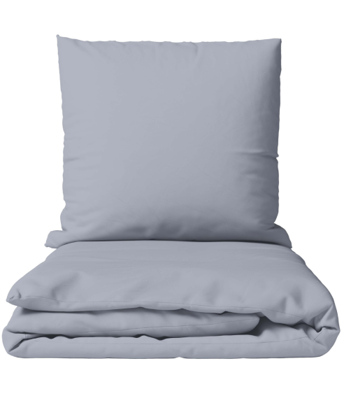 Premium satin påslakanset „Moon Grey Satin“. Satin påslakan