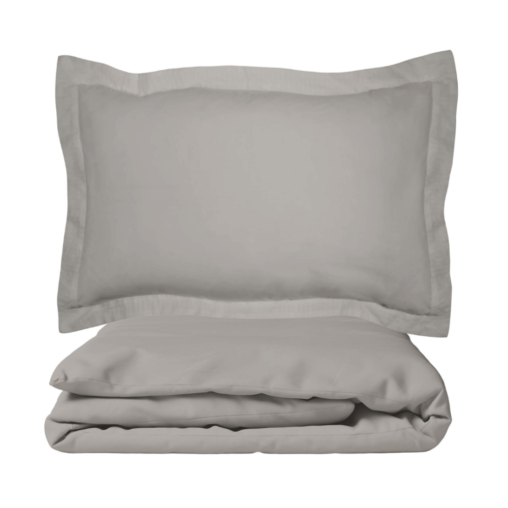 Premium satin påslakanset „Moonlight“. Enfärgade sängkläder, 200x220 cm Premium satin påslakanset „Moonlight“. Enfärgade sängkläder, 200x220 cm
