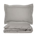 Premium satin påslakanset „Moonlight“. Enfärgade sängkläder, 200x220 cm Premium satin påslakanset „Moonlight“. Enfärgade sängkläder, 200x220 cm