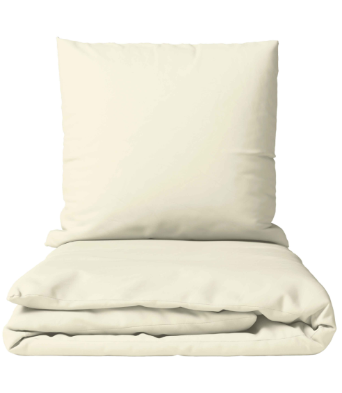 Premium satin påslakanset „Vanilla glow“. Satin påslakan