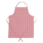 Förkläde „Ulla apron“. Förkläden. Rödvit rutig förkläde med klassiskt småskaligt rutmönster Förkläde „Ulla apron“. Förkläden. Rödvit rutig förkläde med klassiskt småskaligt rutmönster