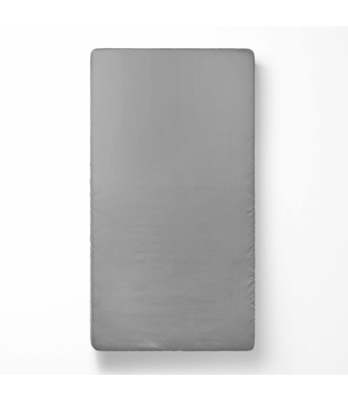 Satinlakan „Silver glow“. Lakan utan resår