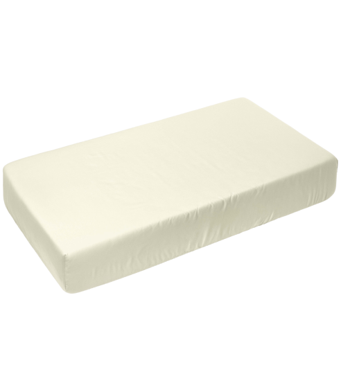 Satinlakan „Vanilla glow“. Lakan utan resår