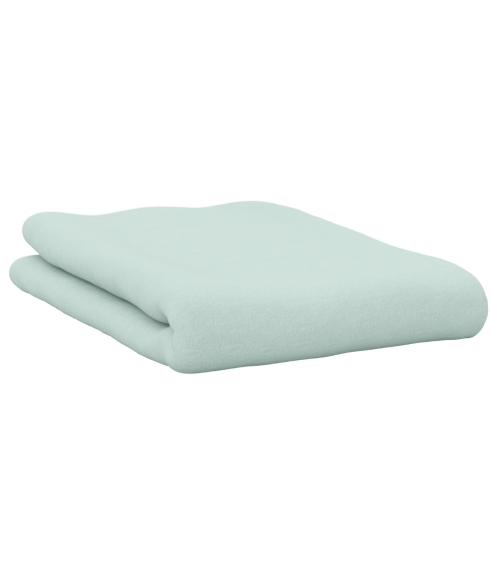 Satin dra-på-lakan „Mint“. Dra på lakan