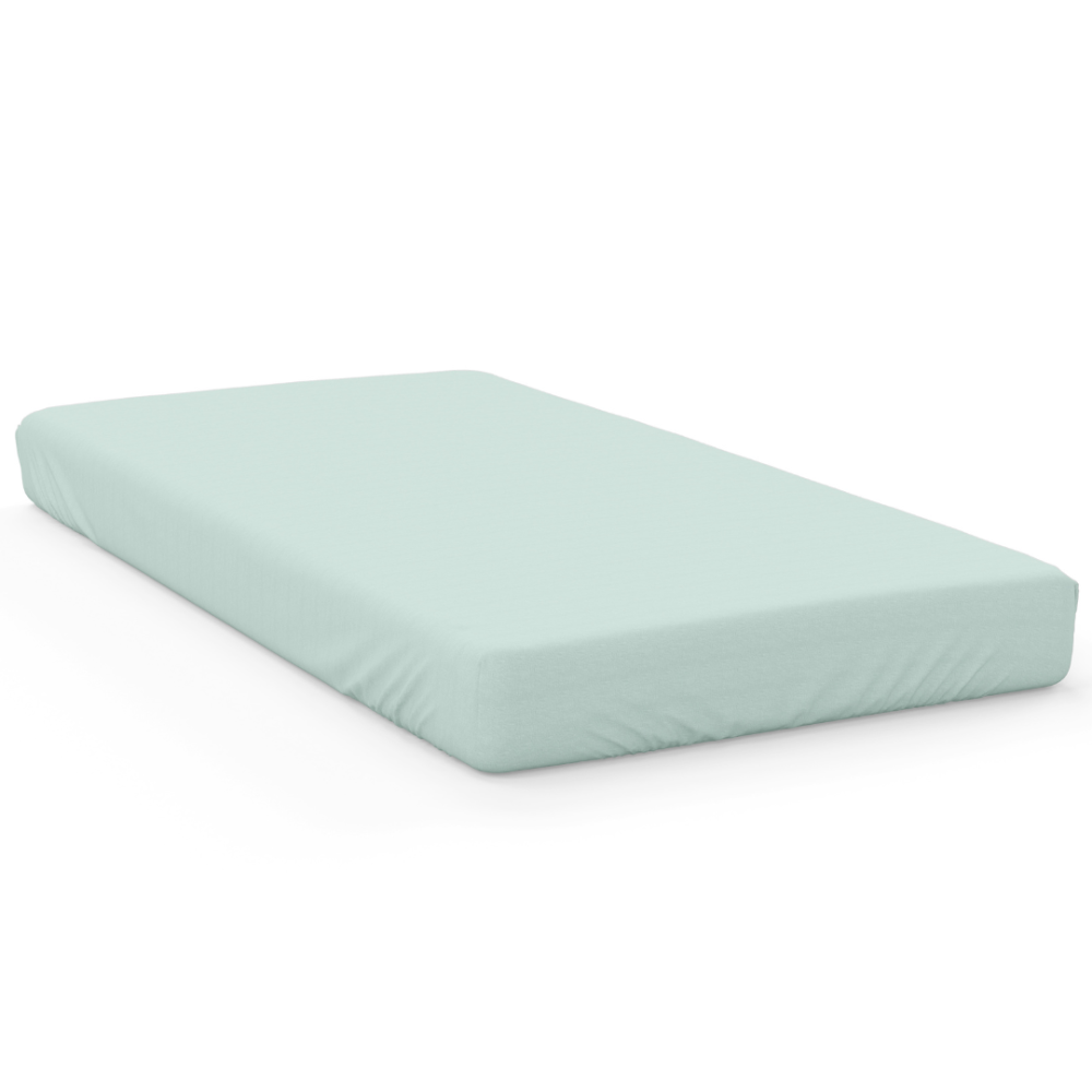 Satin dra-på-lakan „Mint“, 80x200 cm, 90x200 cm, 120x200 cm, 140x200 cm, 160x200 cm, 180x200 cm Satin dra-på-lakan „Mint“, 80x200 cm, 90x200 cm, 120x200 cm, 140x200 cm, 160x200 cm, 180x200 cm