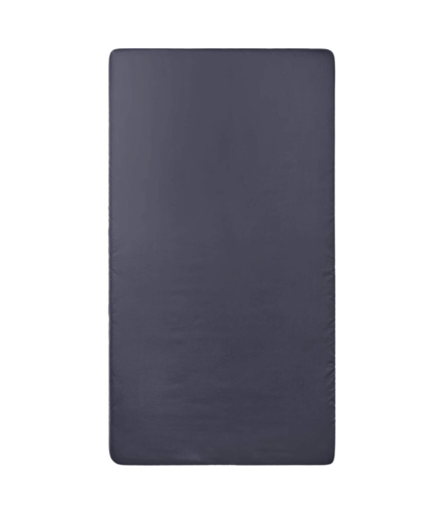 Satin dra-på-lakan „Graphite glow“. Dra på lakan