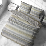 Satin örngott “Lineplay”. Örngott 50×70