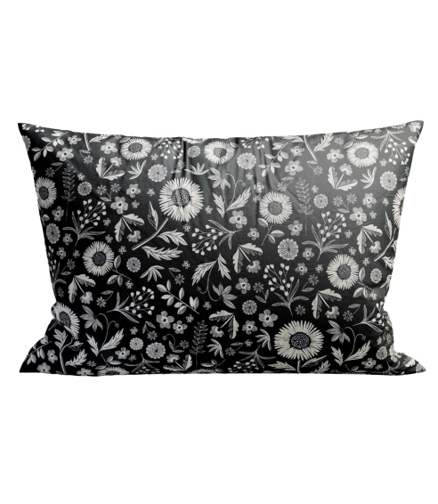 Satin örngott “Night Flowers”. Örngott 70×80