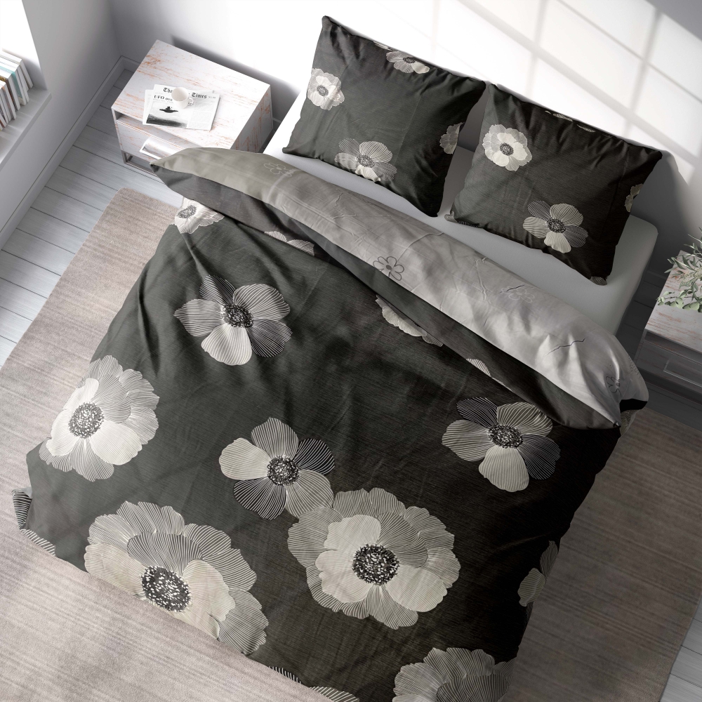 Satin örngott “Poppiescape” Satin örngott “Poppiescape”