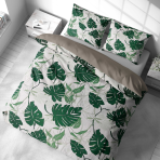 Satin örngott „Urban Jungle“. Örngott 50×70 Satin örngott „Urban Jungle“. Örngott 50×70