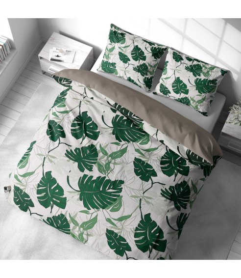 Satin örngott „Urban Jungle“. Örngott 50×70