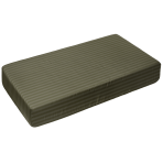 Satinlakan „Moss Green Stripe Satin flat sheet“, 150x220 cm, 200x220 cm, 220x240 cm