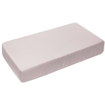Satinlakan „Seashell Pink Stripe Satin flat sheet“, 150x220 cm, 200x220 cm, 220x240 cm
