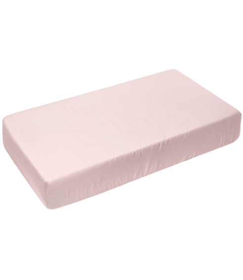 Satin dra på lakan „Classic pink fitted sheet“. Dra på lakan 90x200