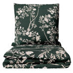 Satin påslakanset „Blooming Forest“. Påslakanset 135x200, 140x200 cm, 200x200 cm, 200x220 cm Satin påslakanset „Blooming Forest“. Påslakanset 135x200, 140x200 cm, 200x200 cm, 200x220 cm