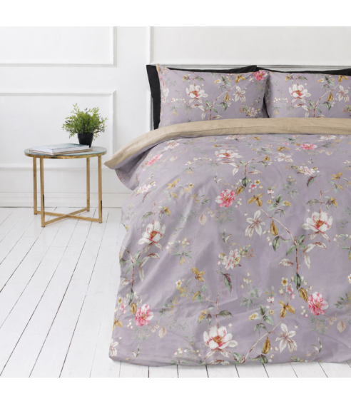 Satin påslakanset „Daphne“. Satin påslakan