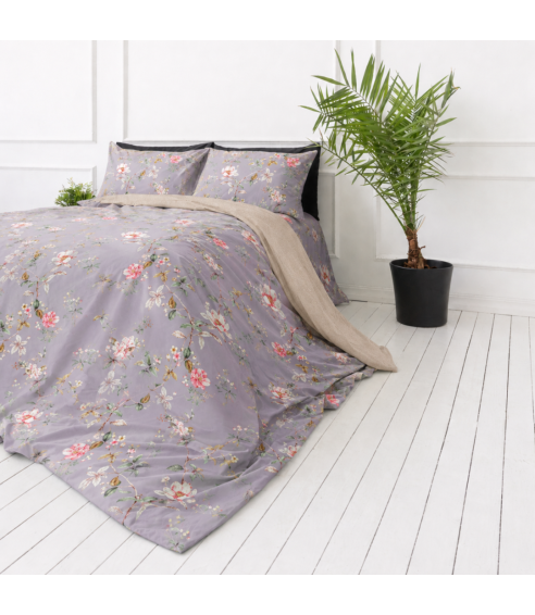 Satin påslakanset „Daphne“. Satin påslakan