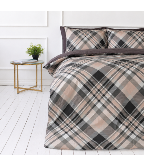 Satin påslakanset „Flanko“. Satin påslakan