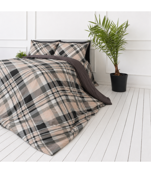 Satin påslakanset „Flanko“. Satin påslakan