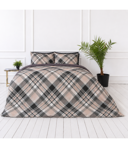 Satin påslakanset „Flanko“. Satin påslakan