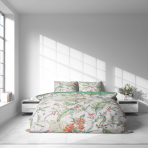 Premium satin påslakanset „Herbalia“. Påslakanset 200x220, 140x200 cm, 150x200 cm, 160x200 cm, 180x200 cm, 200x200 cm, 200x220 cm Premium satin påslakanset „Herbalia“. Påslakanset 200x220, 140x200 cm, 150x200 cm, 160x200 cm, 180x200 cm, 200x200 cm, 200x220 cm