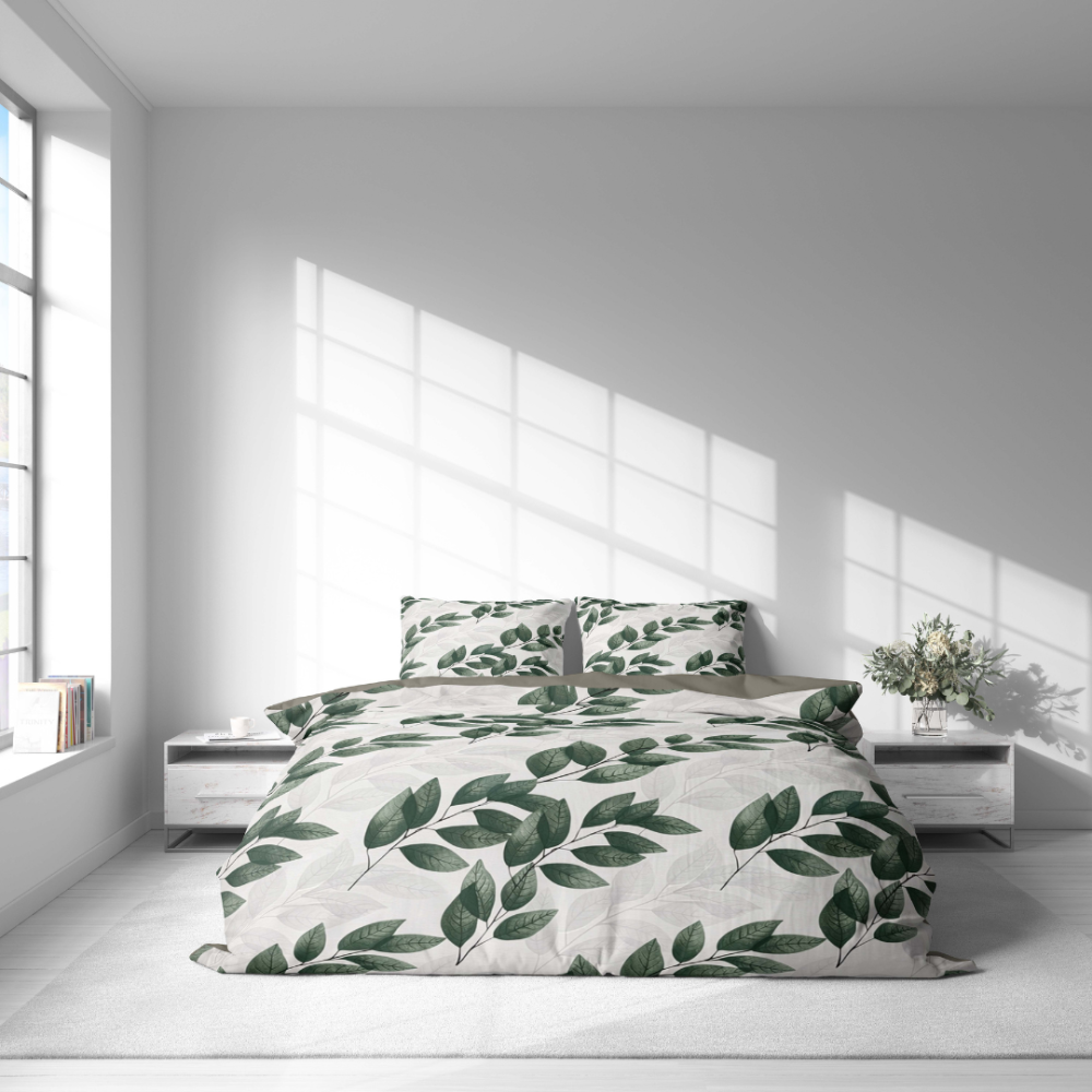 Satin påslakanset „Viridelle“. Sängkläder 155x200, 140x200 cm, 150x200 cm, 160x200 cm, 180x200 cm, 200x200 cm, 200x220 cm Satin påslakanset „Viridelle“. Sängkläder 155x200, 140x200 cm, 150x200 cm, 160x200 cm, 180x200 cm, 200x200 cm, 200x220 cm