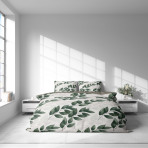 Satin påslakanset „Viridelle“. Sängkläder 155x200, 140x200 cm, 150x200 cm, 160x200 cm, 180x200 cm, 200x200 cm, 200x220 cm Satin påslakanset „Viridelle“. Sängkläder 155x200, 140x200 cm, 150x200 cm, 160x200 cm, 180x200 cm, 200x200 cm, 200x220 cm