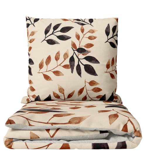 Satin påslakanset „Terracotta“. Satin påslakan