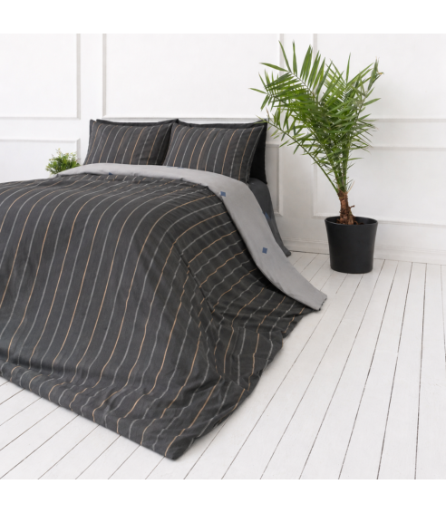 Satin påslakanset „Tones“. Satin påslakan