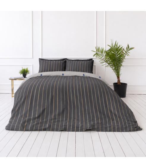 Satin påslakanset „Tones“. Satin påslakan
