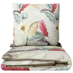 Premium satin påslakanset „Tropical Muse“. Beige sängkläder, 140x200 cm, 150x200 cm, 160x200 cm, 180x200 cm, 200x200 cm, 200x220 cm Premium satin påslakanset „Tropical Muse“. Beige sängkläder, 140x200 cm, 150x200 cm, 160x200 cm, 180x200 cm, 200x200 cm, 200x220 cm