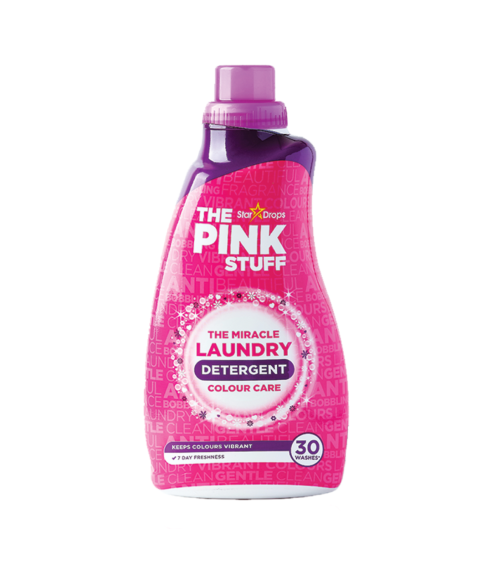 Tvättgel “The Pink Stuff Washing Gel Detergent”. Rengöringsmedel