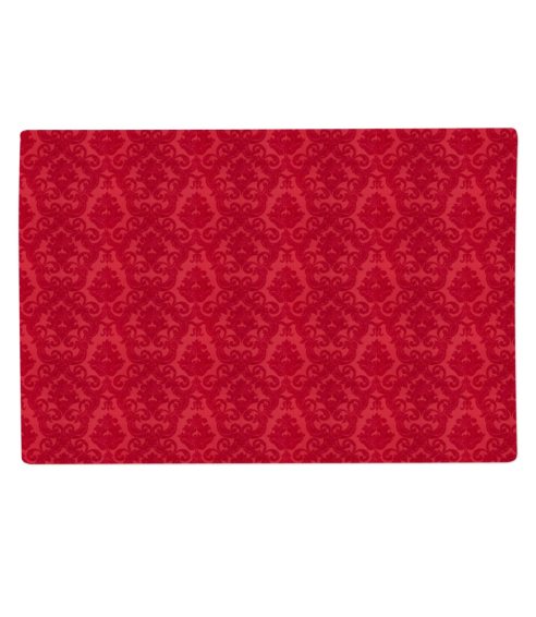 Bordsunderlägg „Red baroque placemat“ 1 st.. Linnedukar