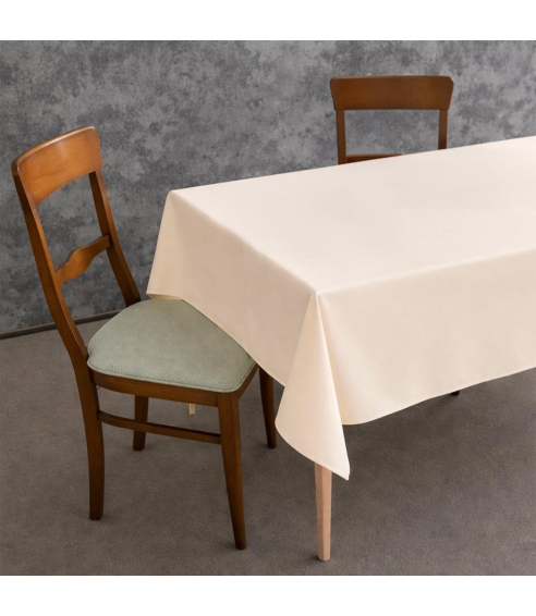Duk „Peach Calm Tablecloth“. Bomullsdukar