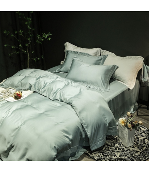 Tencelio patalynės komplektas „Mintscape“. Tencel sängkläder