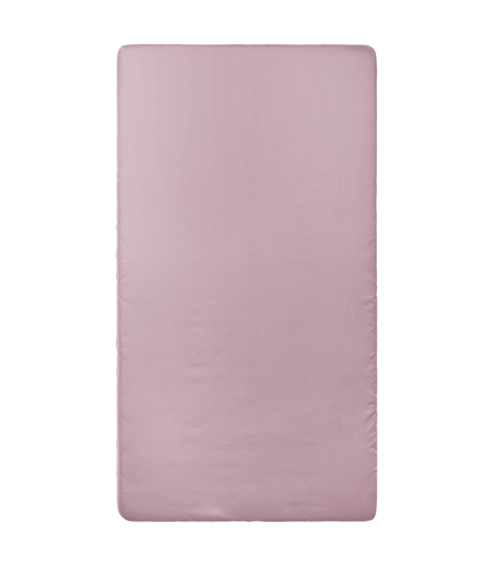 Dra-på-lakan „Hushed Rose jersey“. Dra på lakan 90x200