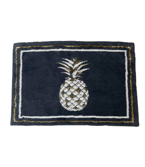 Toalettmatta „Pineblack“. Badrumsmattor