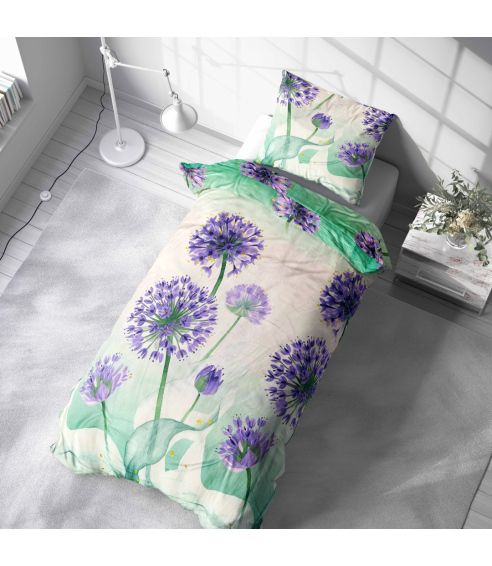 Enkel bäddset “Dreamy Lavender”. Påslakanset 140x200