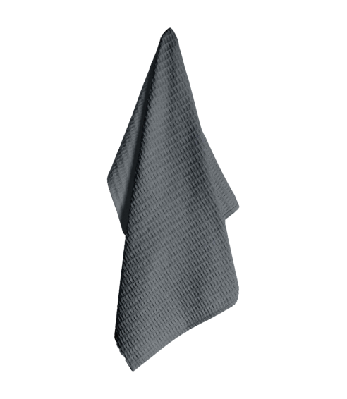 Kökshandduk „Dark Grey Waffle“. Trasor