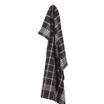 Kökshandduk „Espresso Kitchen Towel“. Kökshanddukar. Mörkbrun kökshandduk med klassiskt vitt rutmönster Kökshandduk „Espresso Kitchen Towel“. Kökshanddukar. Mörkbrun kökshandduk med klassiskt vitt rutmönster
