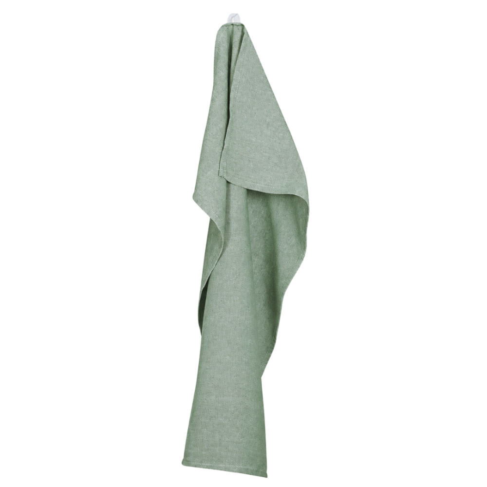 Kökshandduk „Herbal Kitchen Towel“. Kökshanddukar. Mjukt grön enfärgad kökshandduk med subtil struktur Kökshandduk „Herbal Kitchen Towel“. Kökshanddukar. Mjukt grön enfärgad kökshandduk med subtil struktur