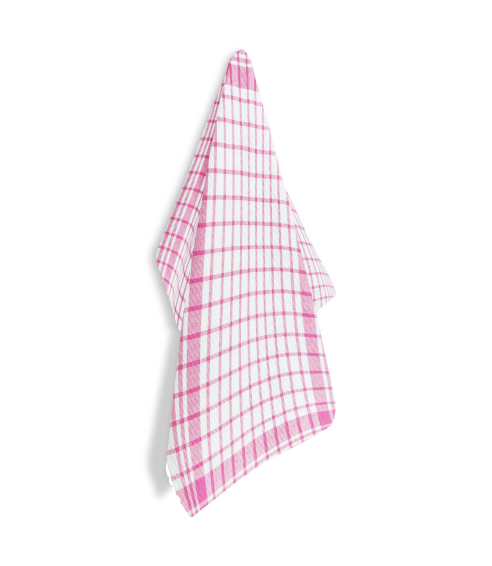 Kökshandduk „Pink Structure“. Trasor