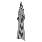 Kökshandduk „Urban Kitchen Towel“. Kökshanddukar. Ljusgrå kökshandduk med mörkbruna kontrasterande ränder Kökshandduk „Urban Kitchen Towel“. Kökshanddukar. Ljusgrå kökshandduk med mörkbruna kontrasterande ränder