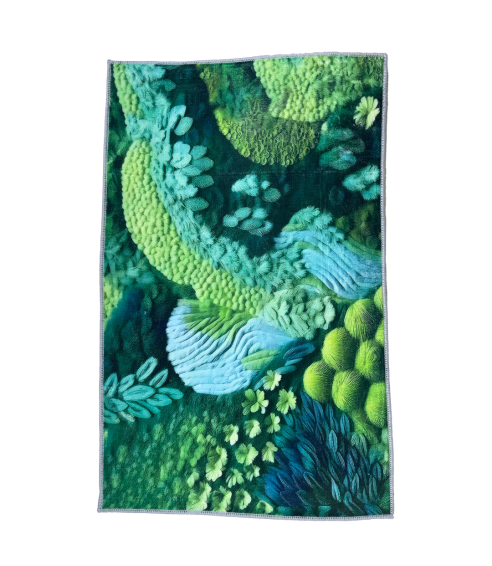 Badrumsmatta „Rectangle Gouache“. Badrumsmattor