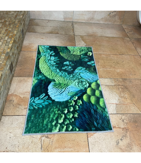Badrumsmatta „Rectangle Gouache“. Badrumsmattor