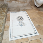 Badrumsmatta „Whitepine“, 60x100 cm Badrumsmatta „Whitepine“, 60x100 cm