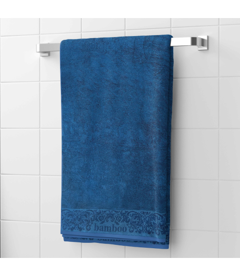 Badhandduk „Bamboo Blue“